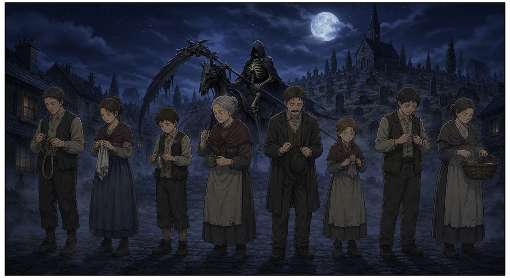 星装巫女ルナ 〜堕ちたアルカナ〜1章 第6話「終われない葬列」