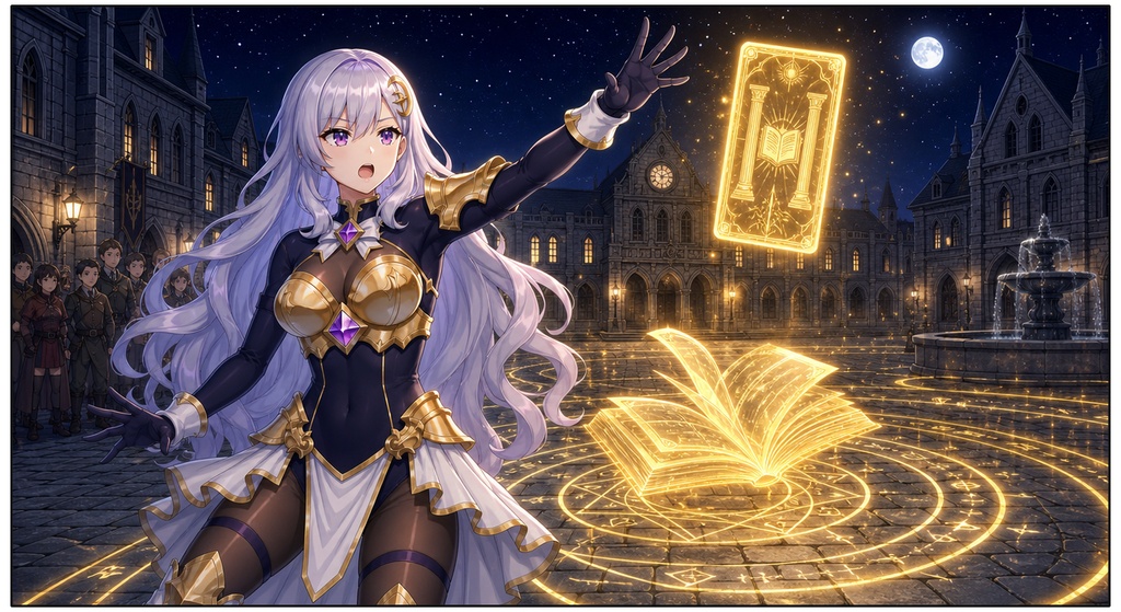 星装巫女ルナ 〜堕ちたアルカナ〜第2章 第1話「立てない玉座」
