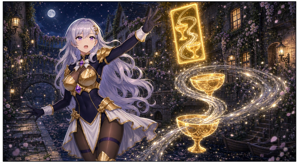 星装巫女ルナ 〜堕ちたアルカナ〜第2章 第2話「枯れない花」