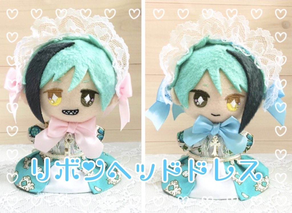 リボンヘッドドレス