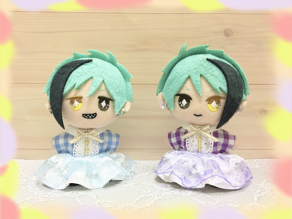 🌈カラフルパレットのドレス🌈