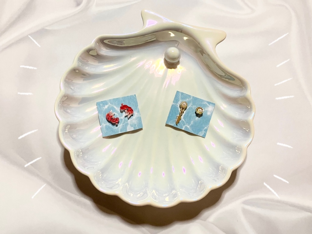 (7/17 21時～頒布)ぬい用ピアス〜Summer〜