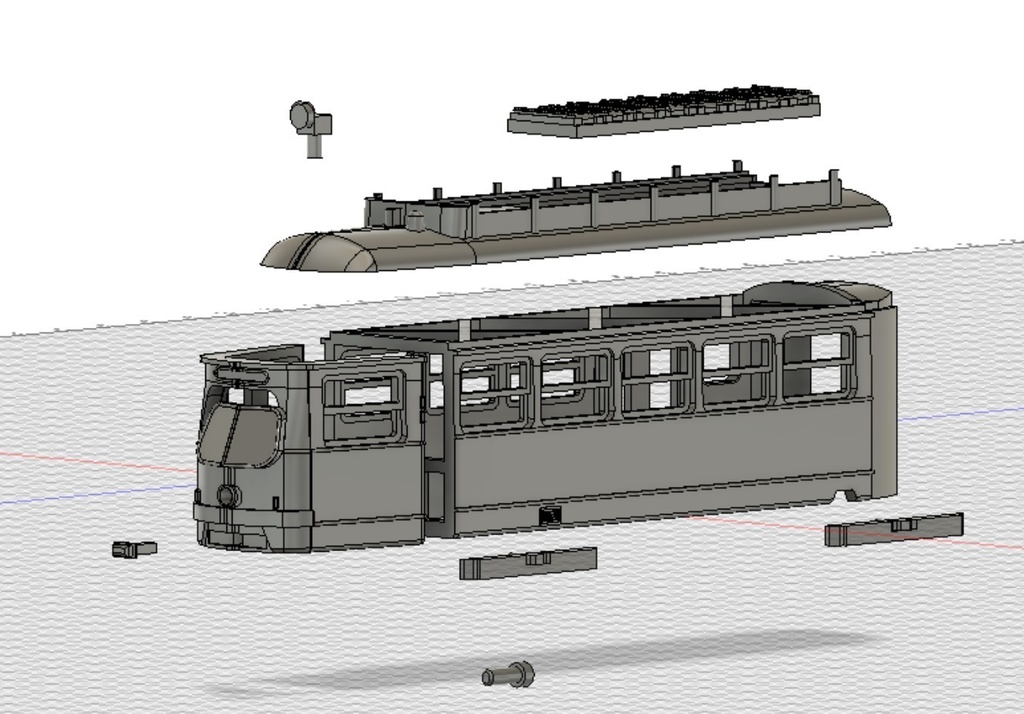 ウィーン市電 E1 キット Straßenbahn Wien E1 kit