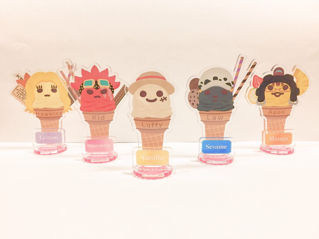 【新作3点&再販9点】アイスフィギュアシリーズ