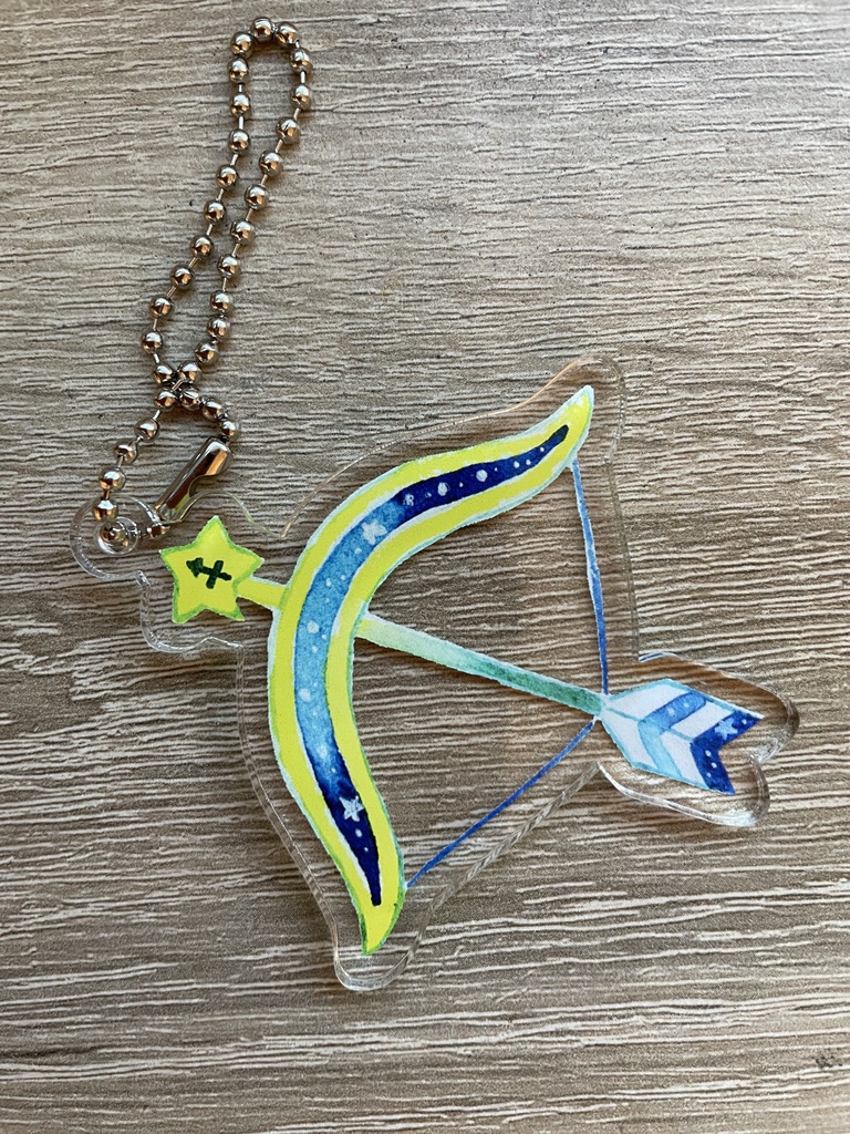 いて座アクリルキーホルダー