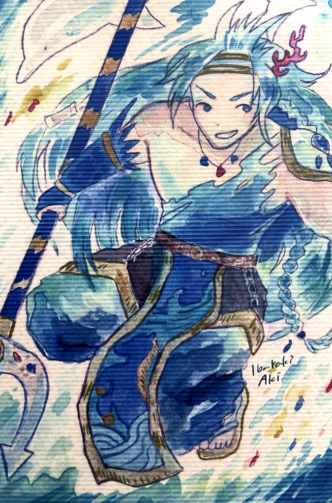 ポストカード(ポセイドン)