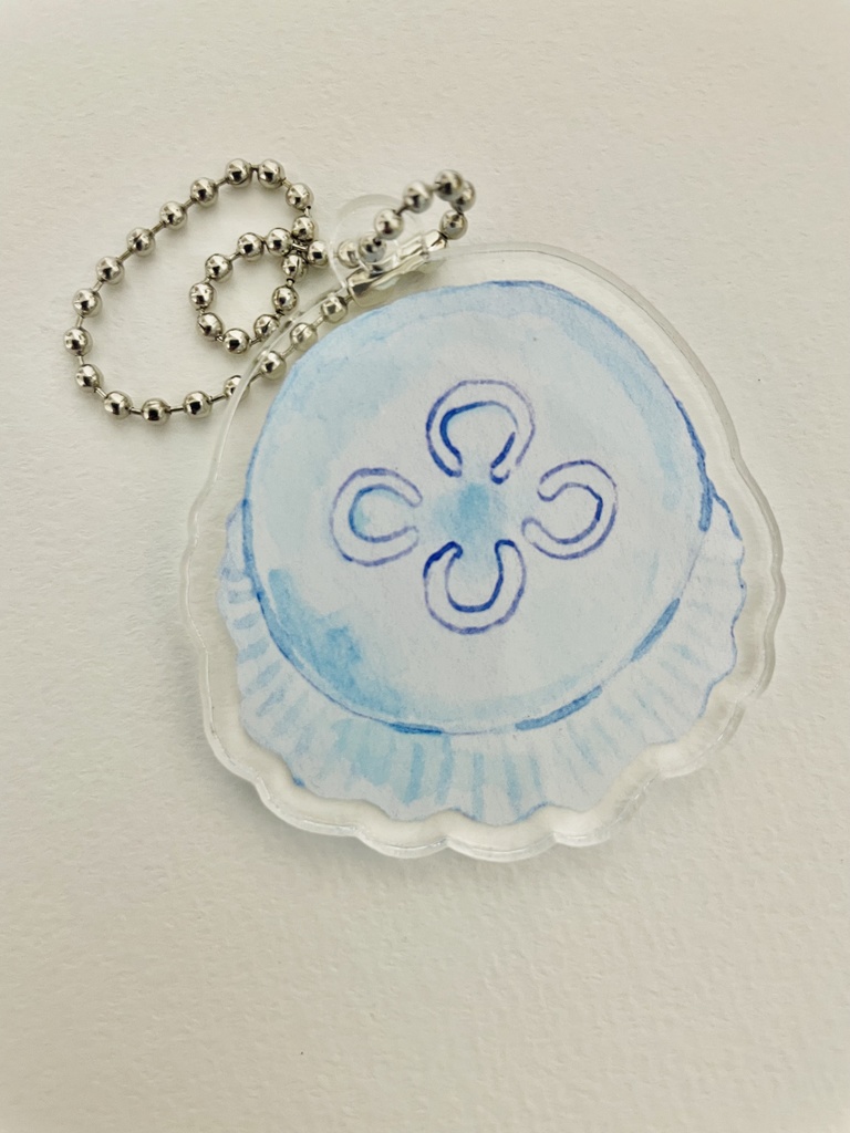 クラゲのキーホルダー