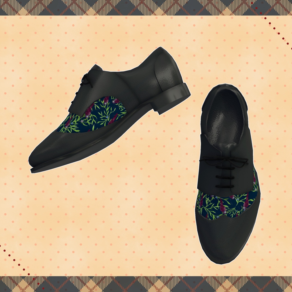 【LSbody用3Dモデル衣装】和洋折衷セットアップ