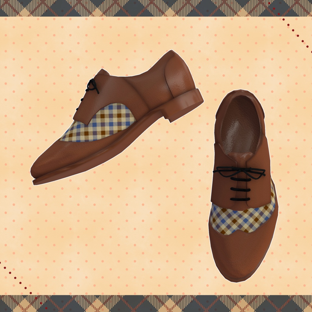 【LSbody用3Dモデル衣装】和洋折衷セットアップ