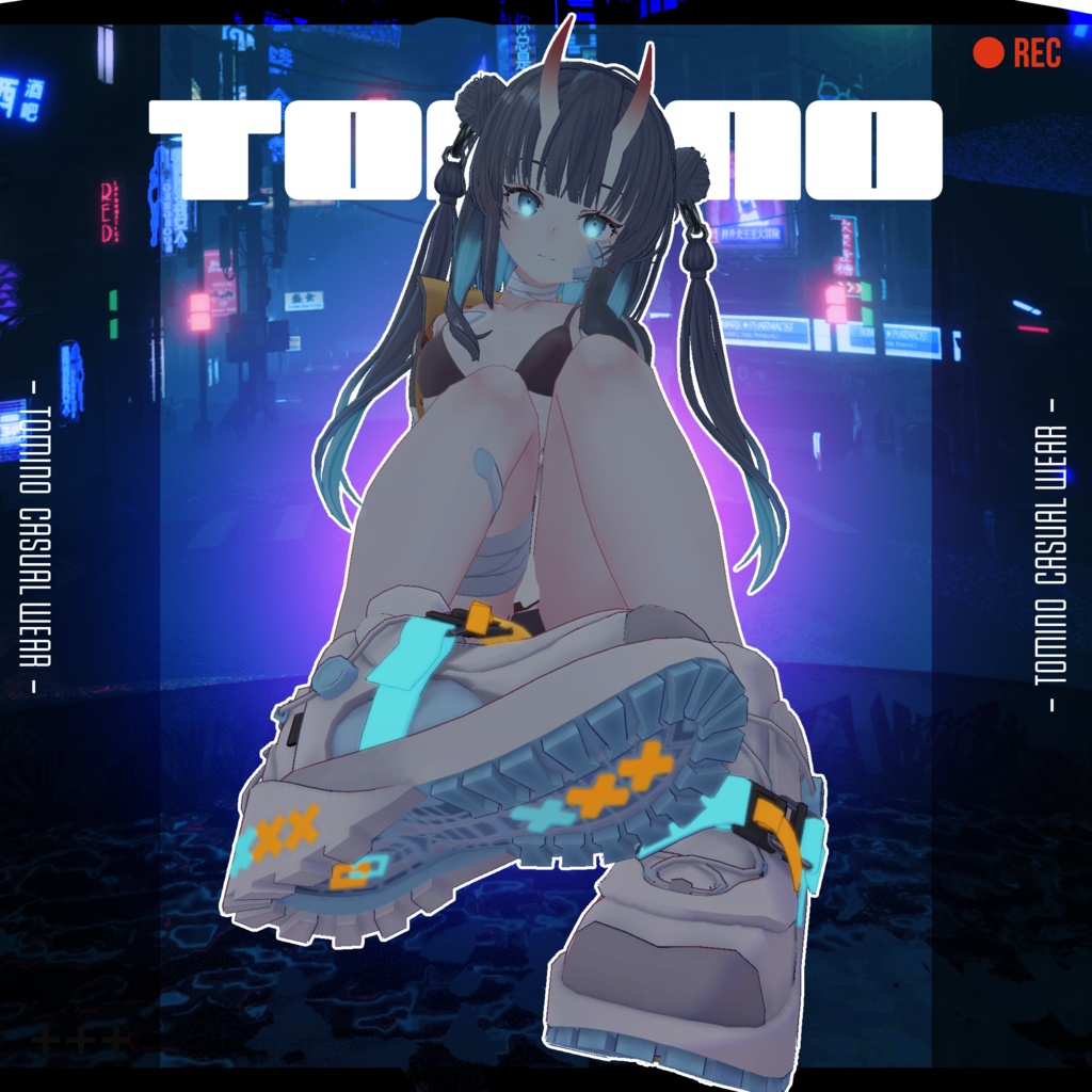 【オリジナル3Dモデル】Tomino『トミノ』