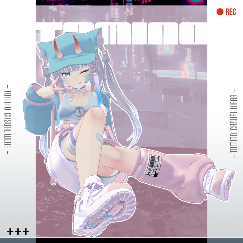 【オリジナル3Dモデル】Tomino『トミノ』