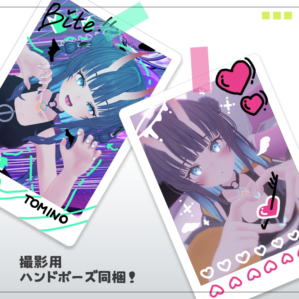 【オリジナル3Dモデル】Tomino『トミノ』