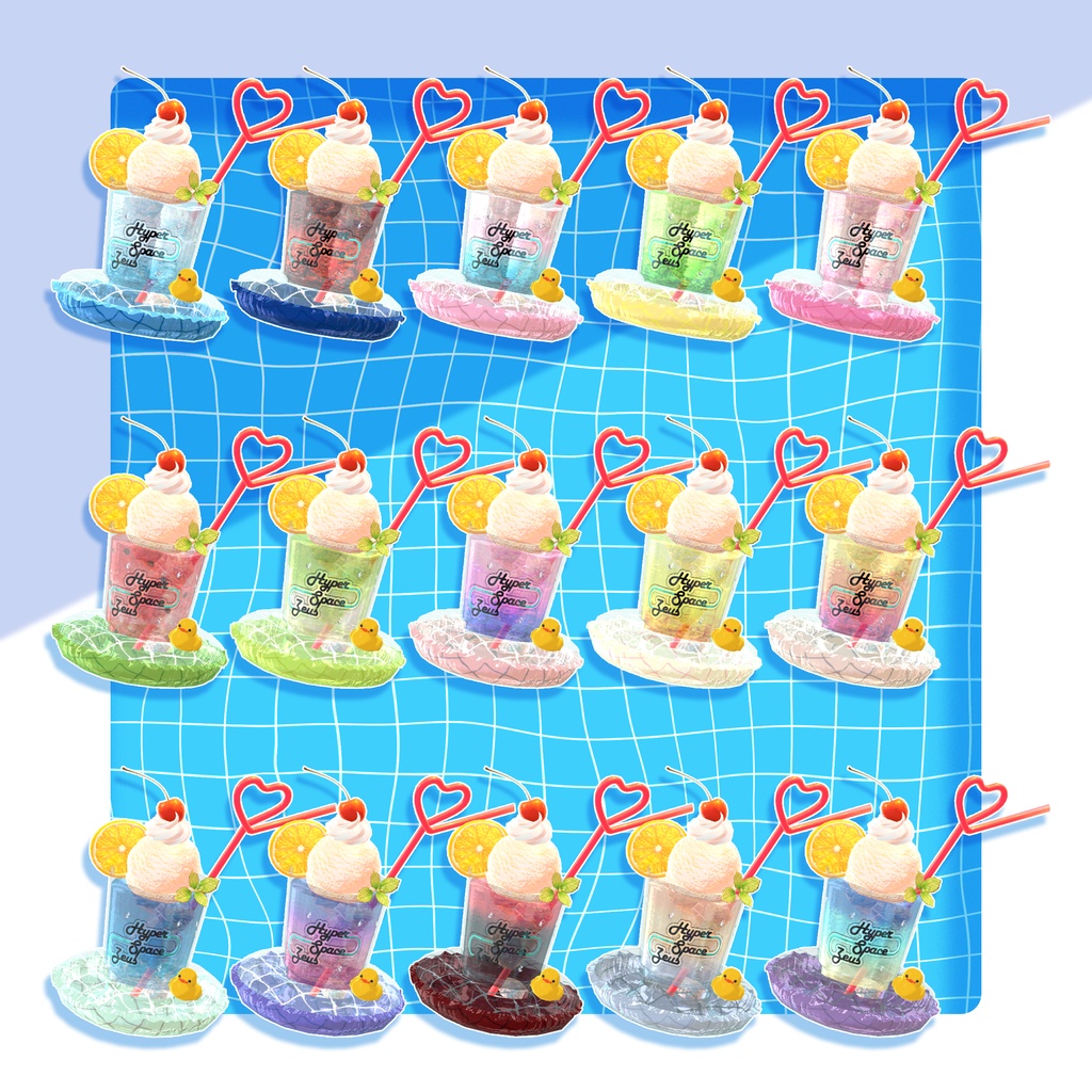 【3Dアイテム】サマードリンクセット