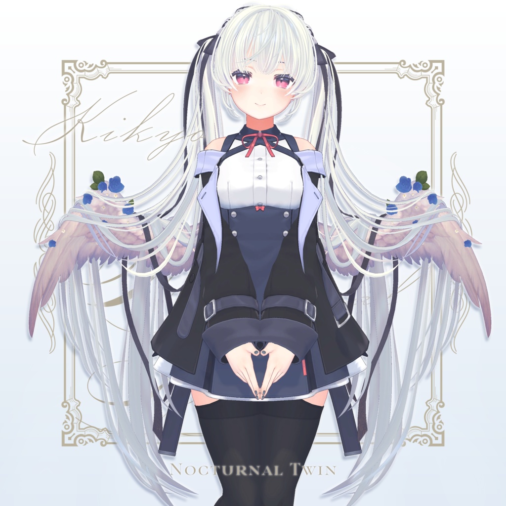 ✦~11/10 Release Sale✦【VRC Hair】Nocturnal Twin