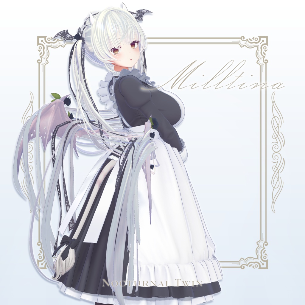 ✦~11/10 Release Sale✦【VRC Hair】Nocturnal Twin