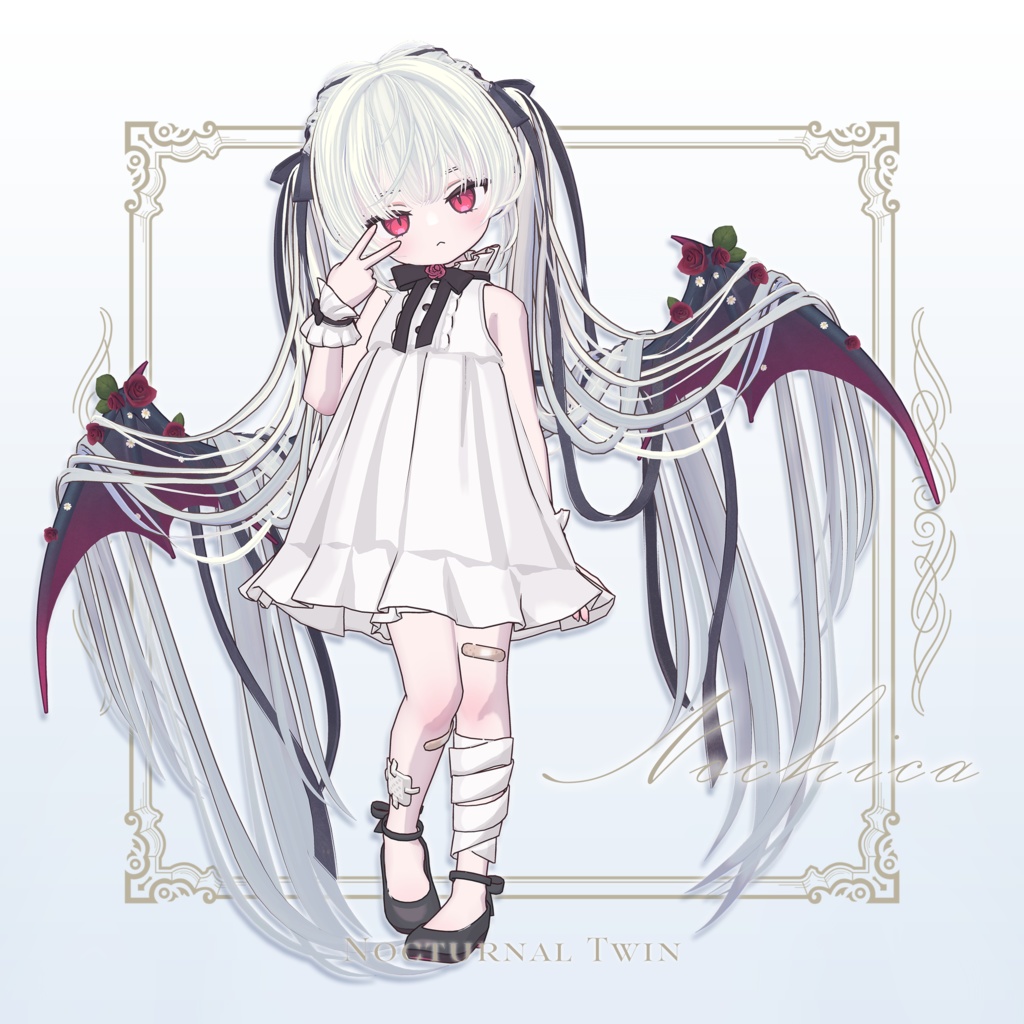 ✦~11/10 Release Sale✦【VRC Hair】Nocturnal Twin