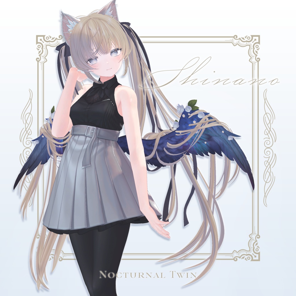 ✦~11/10 Release Sale✦【VRC Hair】Nocturnal Twin