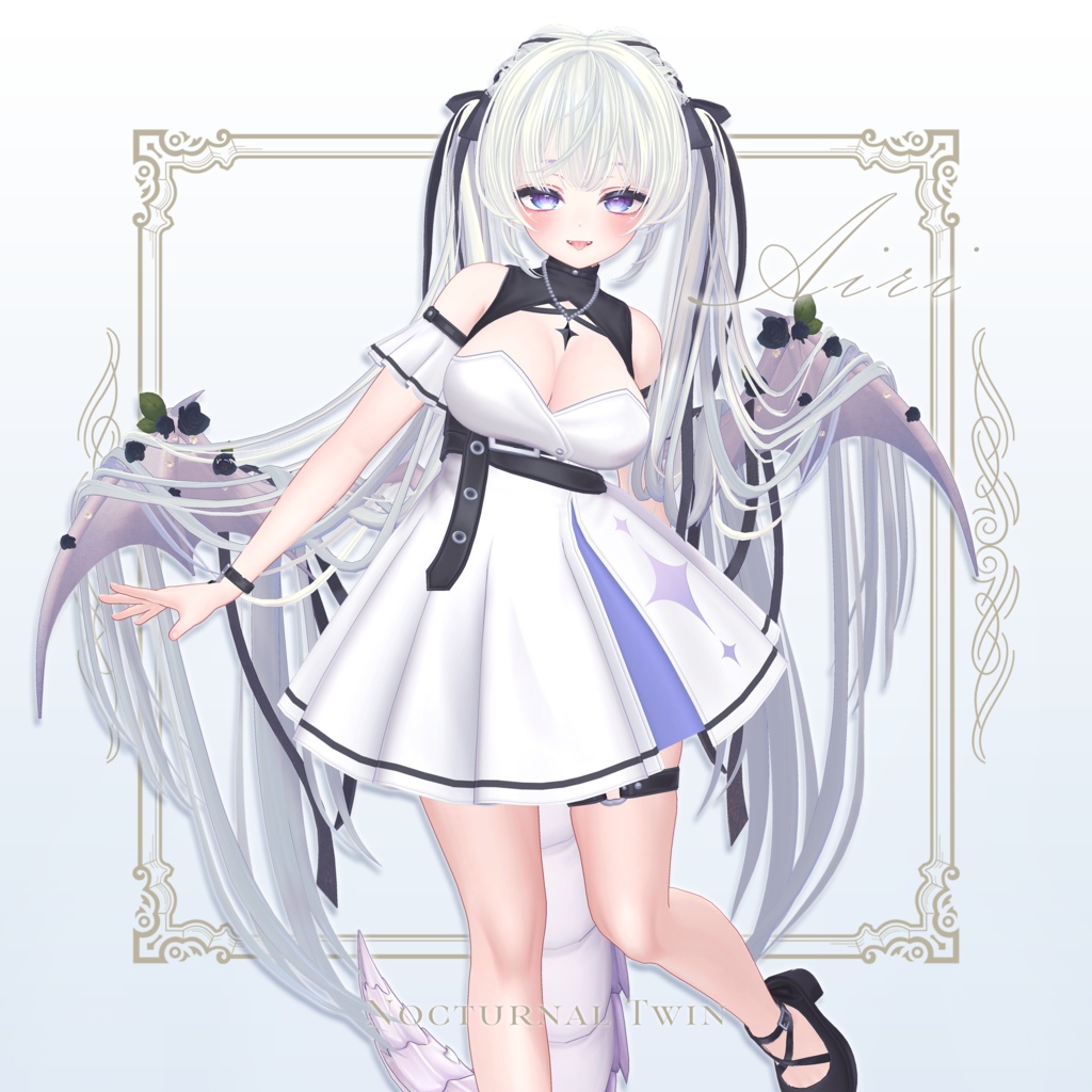 ✦~11/10 Release Sale✦【VRC Hair】Nocturnal Twin