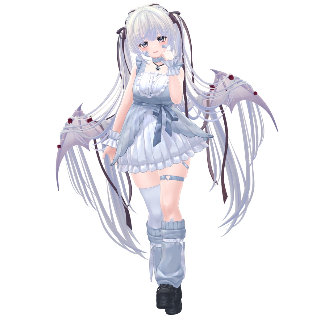 【VRC Hair】Nocturnal Twin