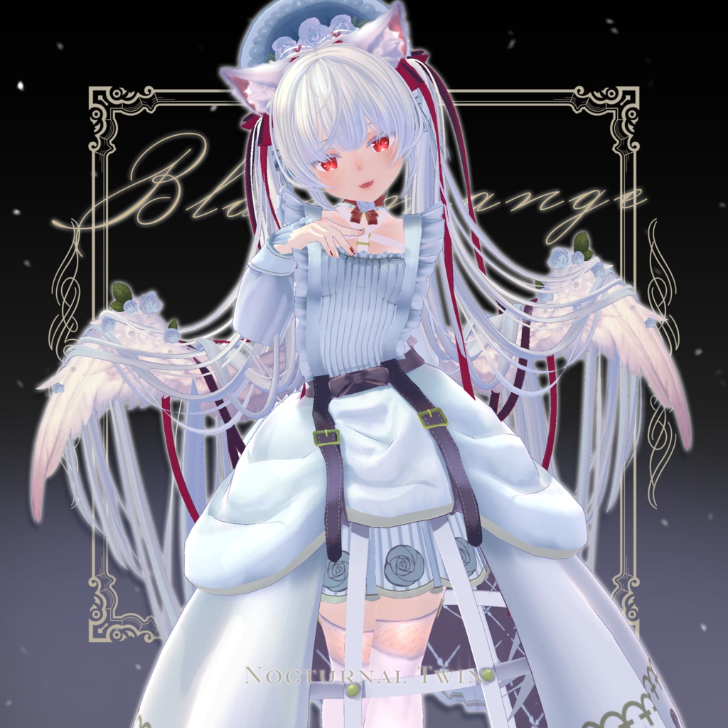 ✦~11/10 Release Sale✦【VRC Hair】Nocturnal Twin