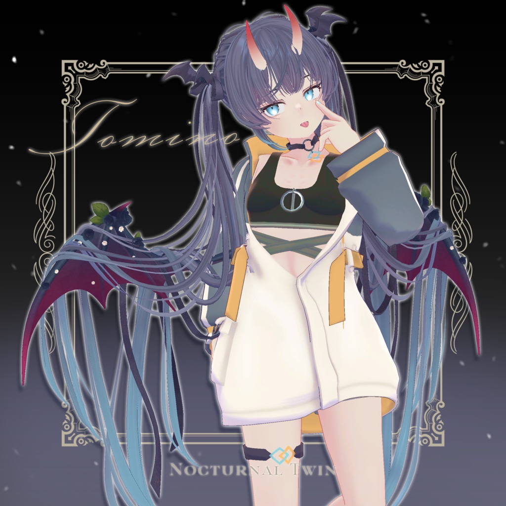 ✦~11/10 Release Sale✦【VRC Hair】Nocturnal Twin