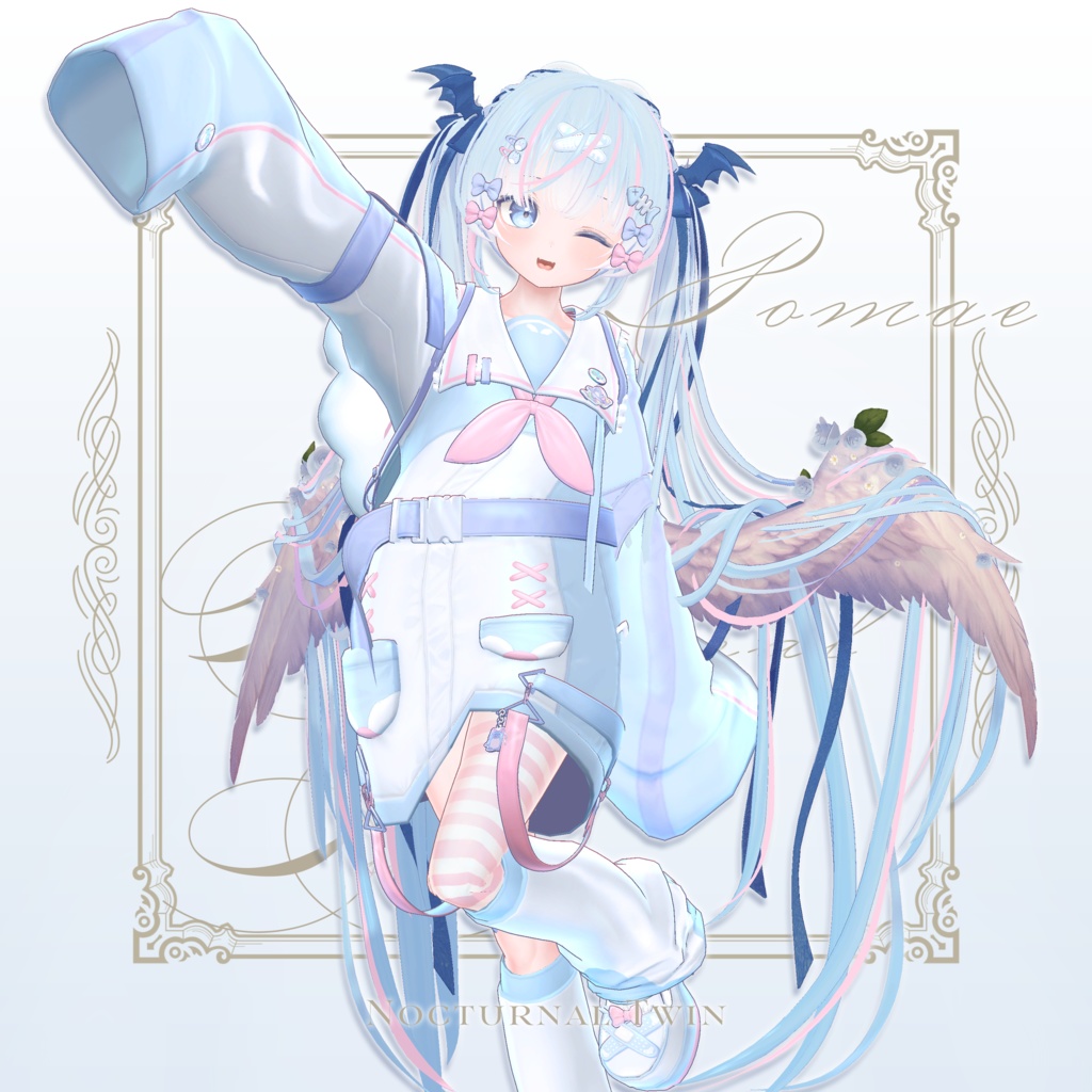✦~11/10 Release Sale✦【VRC Hair】Nocturnal Twin