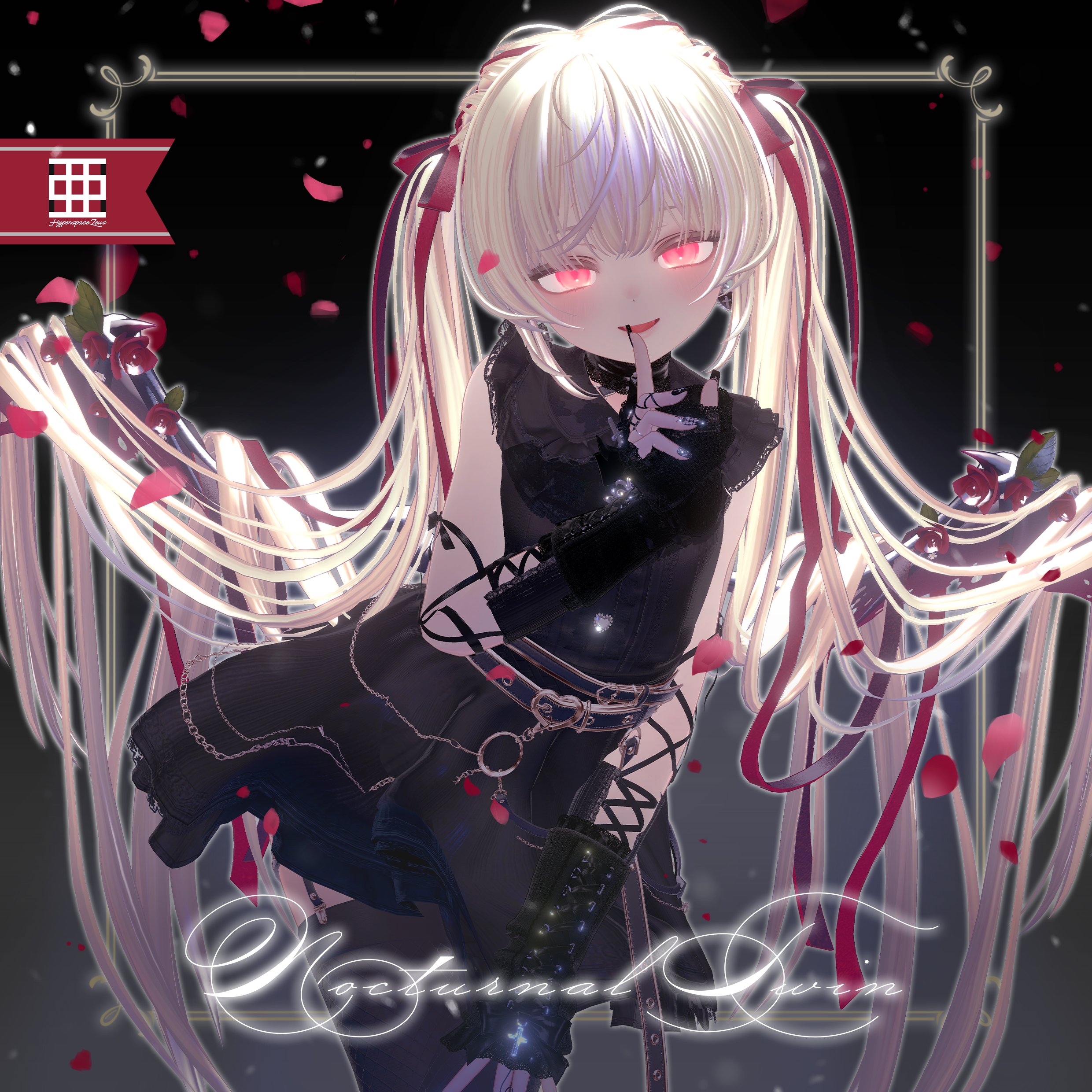 【VRC Hair】Nocturnal Twin