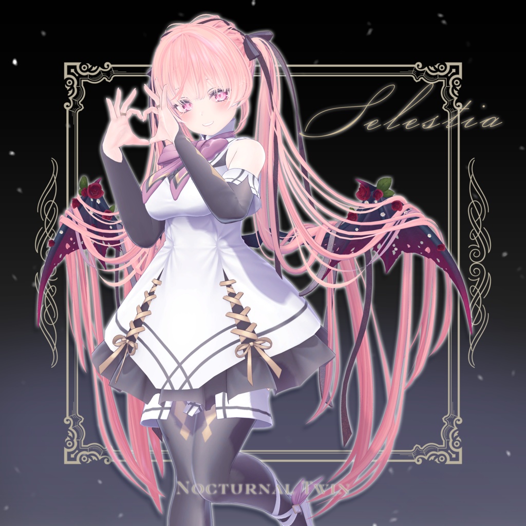 ✦~11/10 Release Sale✦【VRC Hair】Nocturnal Twin