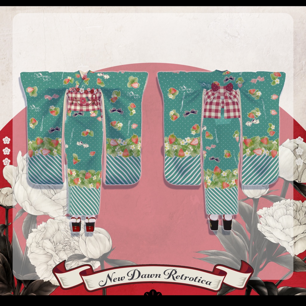 ✦~1/10 RELEASE SALE ✦【VRC Hair&衣装】新春レトロティカ - New Dawn Retrotica -