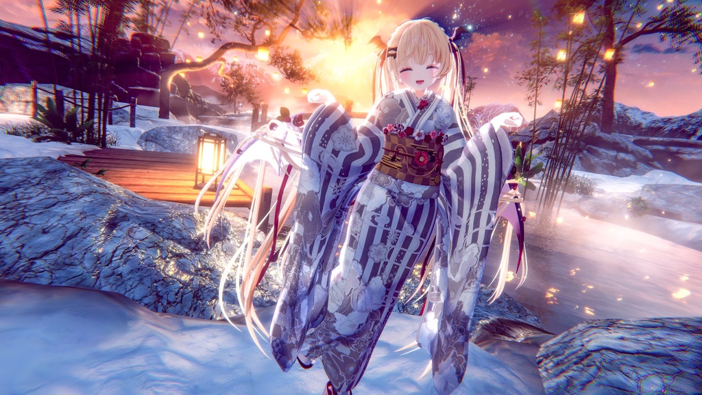 ✦~1/10 RELEASE SALE ✦【VRC Hair&衣装】新春レトロティカ - New Dawn Retrotica -