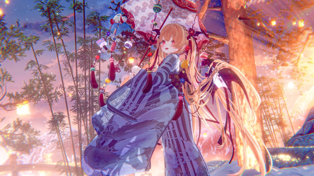 ✦~1/10 RELEASE SALE ✦【VRC Hair&衣装】新春レトロティカ - New Dawn Retrotica -