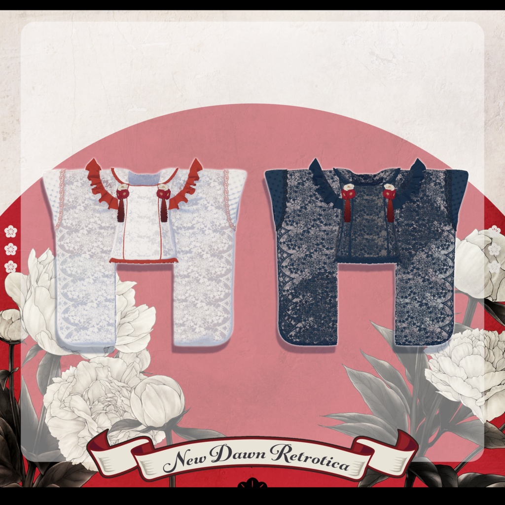 ✦~1/10 RELEASE SALE ✦【VRC Hair&衣装】新春レトロティカ - New Dawn Retrotica -