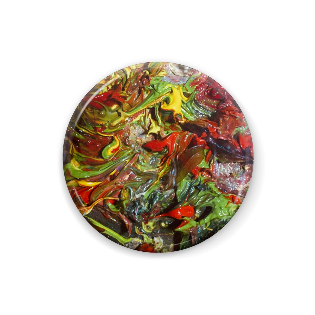 『夕焼け』缶バッジ(2020 ZERO展)