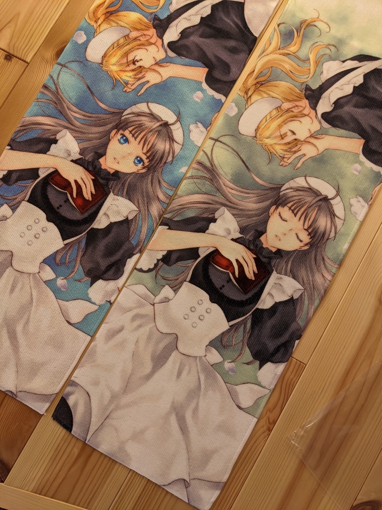 【エアコミケ2新作】マフラータオル