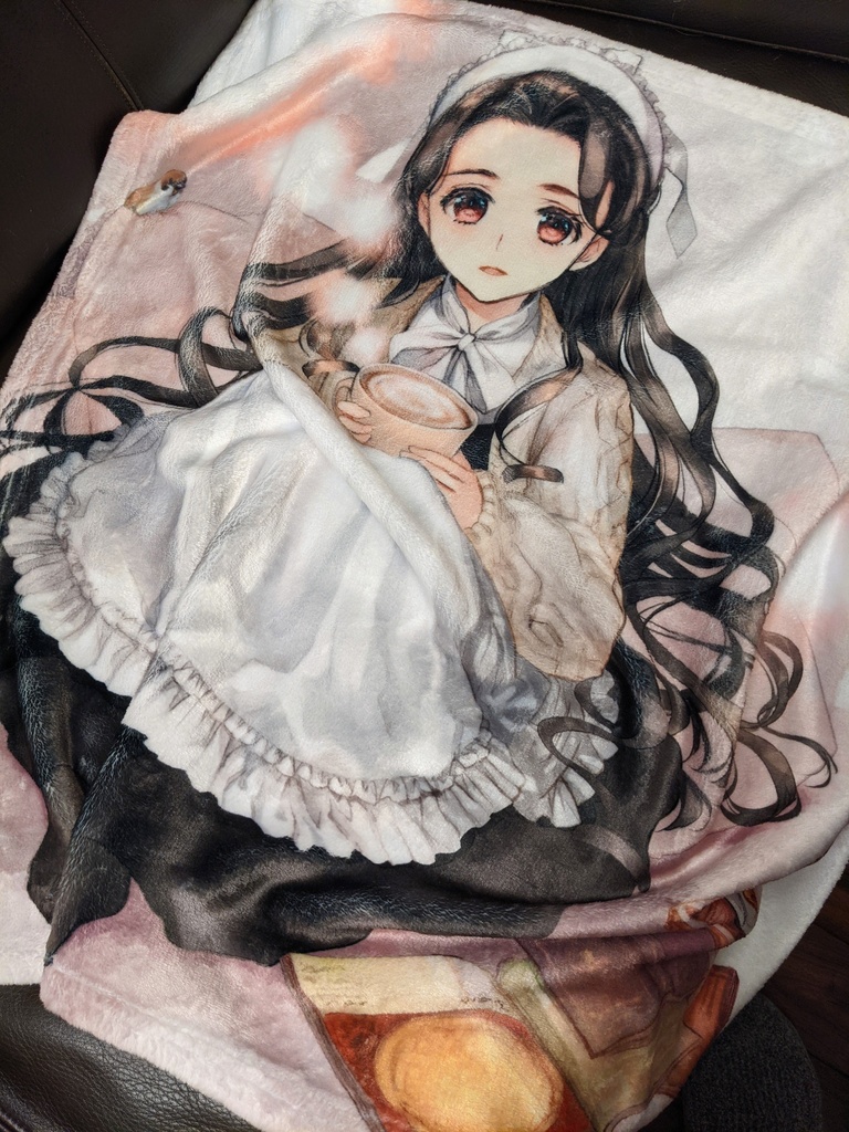 【エアコミケ2新作】もふもふブランケット