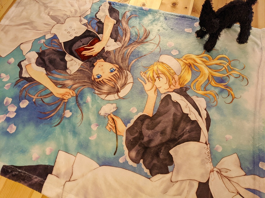 【エアコミケ2新作】もふもふブランケット