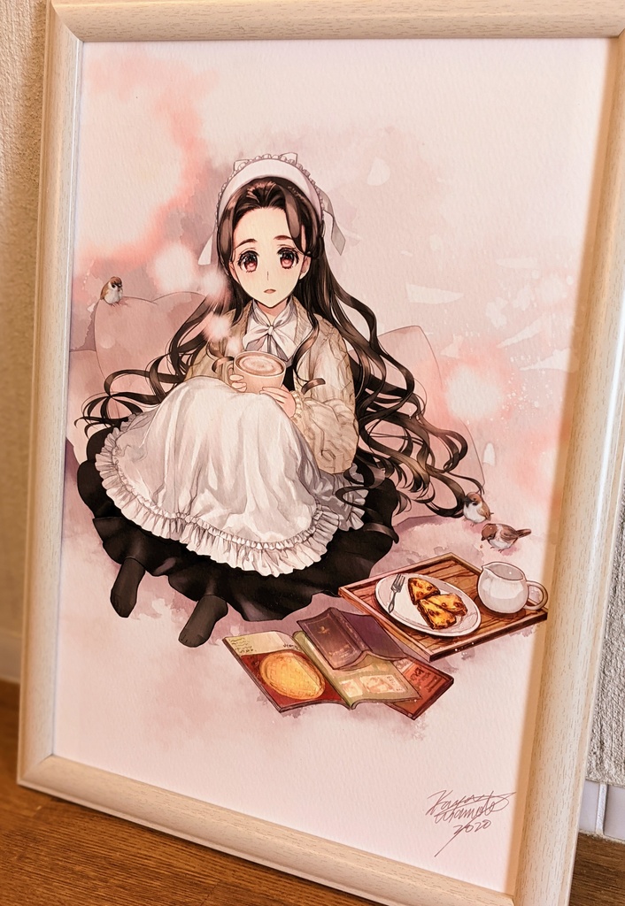 【エアコミケ2新作】A4サイズ複製原画