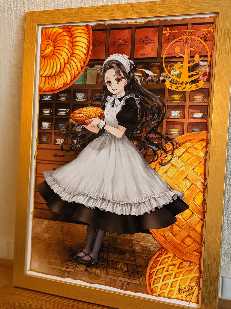 【エアコミケ2新作】A4サイズ複製原画