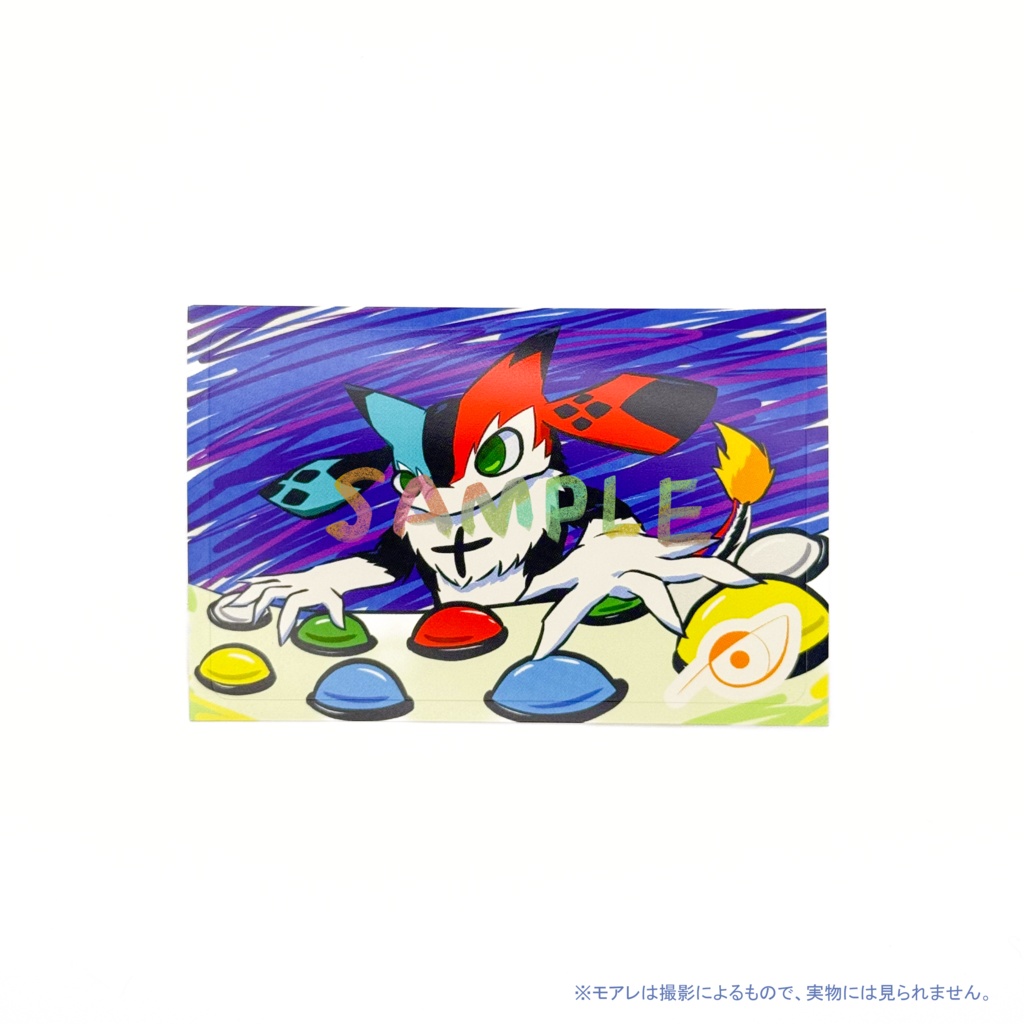 【推し割】ICカードステッカー【Fuzzy】