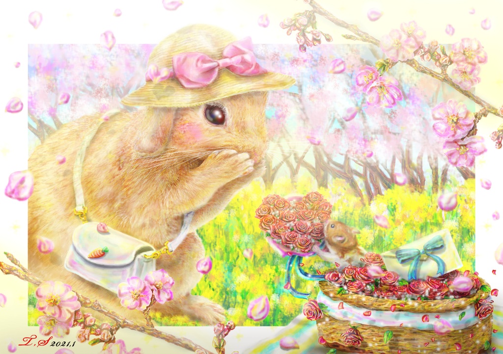 デジタルイラスト「プロポーズ」