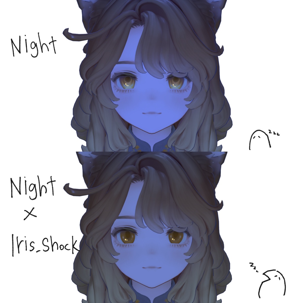 発売記念SEAL!! Eye texture - Fading Glimmer【Marycia専用】