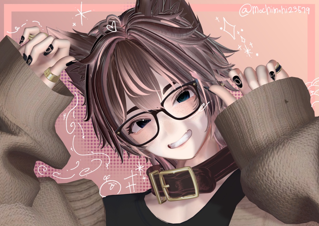 【発売記念SAEL】Night Bloom 彼方専用eye&face texture