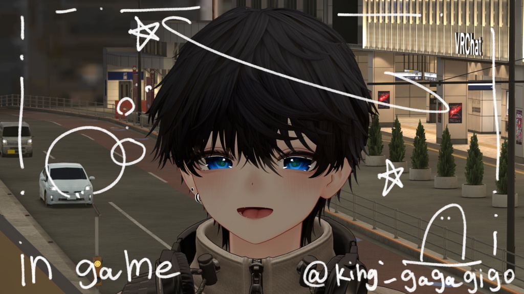 【発売記念SAEL】Night Bloom 彼方専用eye&face texture