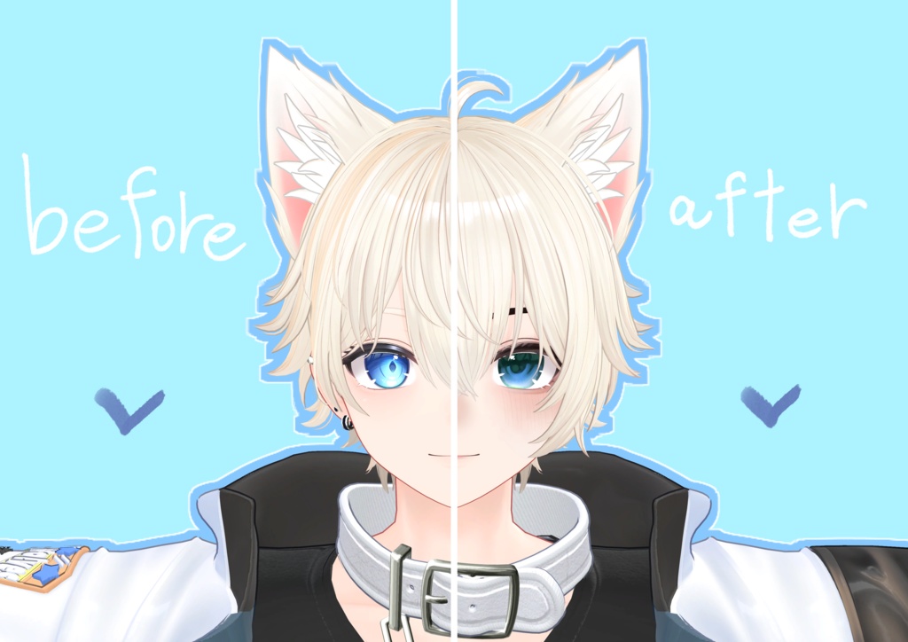 【発売記念SAEL】Night Bloom 彼方専用eye&face texture