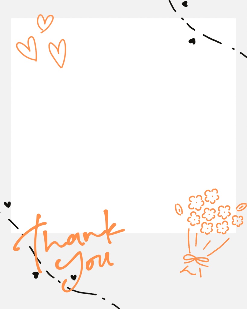 💐チェキ風おはツイ素材💐