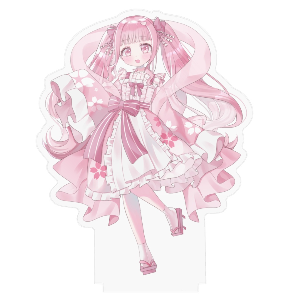 夜桜うにアクリルスタンド