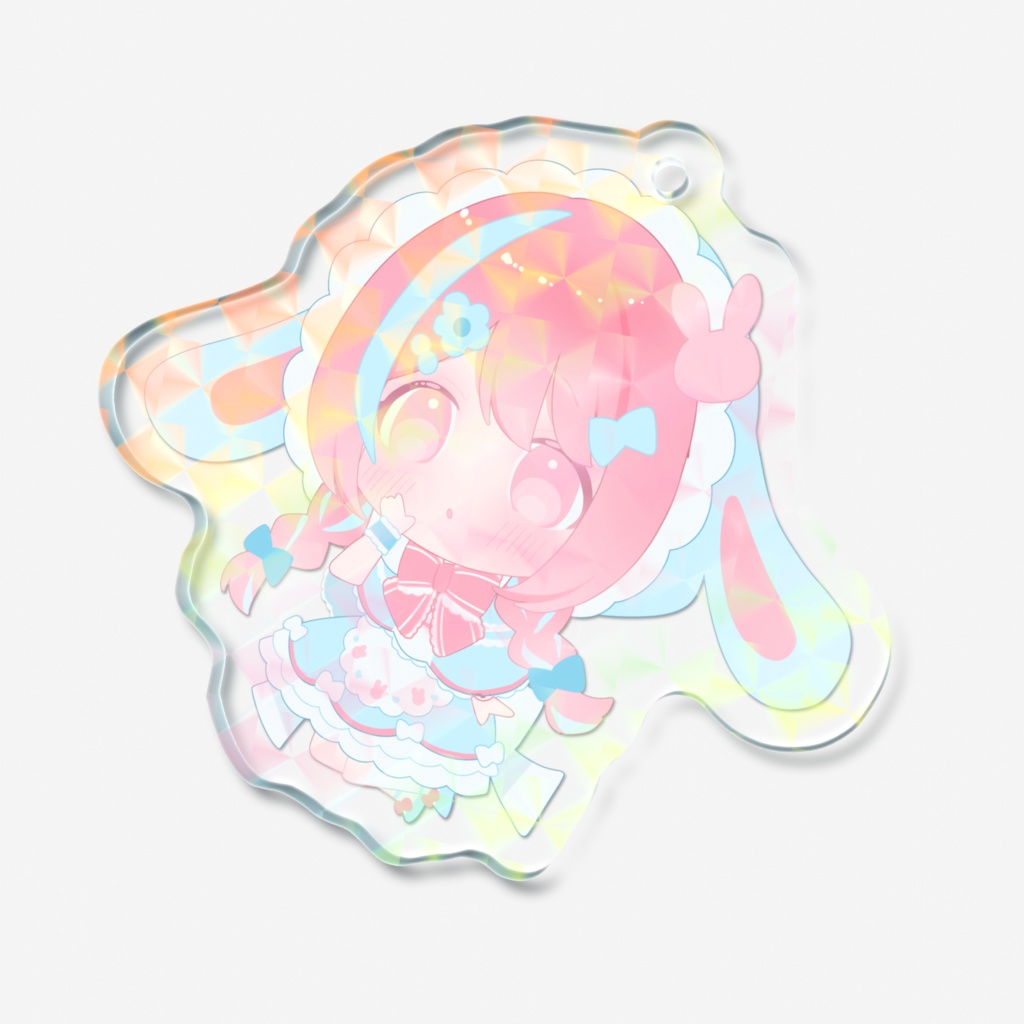 アリスうにホログラムキーホルダー