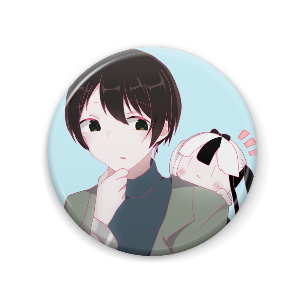 江乃です缶バッジコレクション