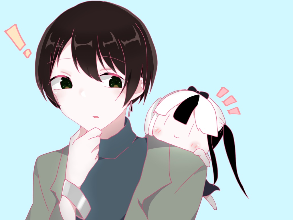 江乃です缶バッジコレクション