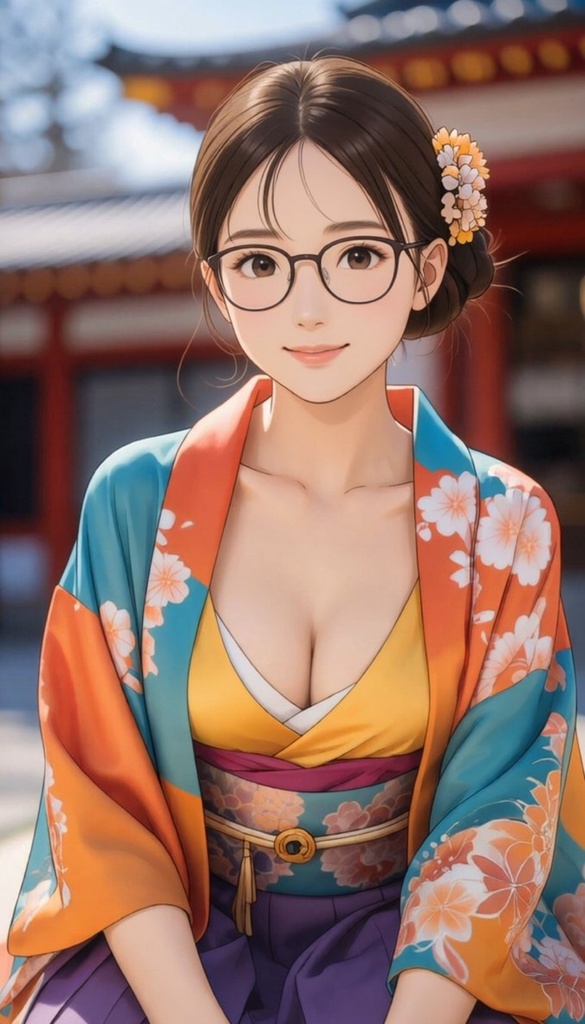 【AIアニメ動画】新年のご挨拶｜癒し系お姉さん